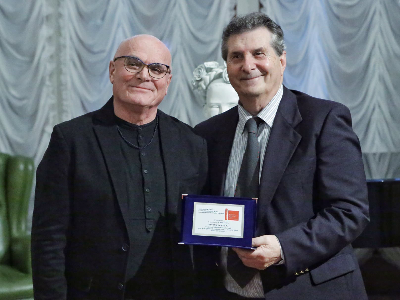 Giovanni Scagnoli premiato alla Biennale di Venezia